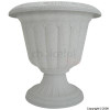 Latimer White Pedestal Planter