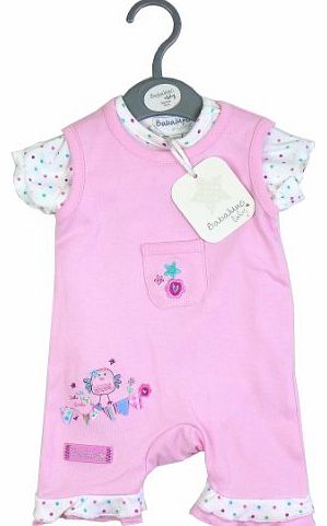 Baby Girls Babaluno 2 Piece Romper & T-Shirt Set from Newborn Baby to 6 Months