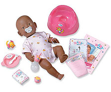 - Bathable Ethnic Doll