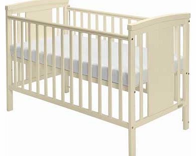 Zara Cot with Mattress - Cream