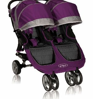 City Mini Double Pushchair Purple 2013