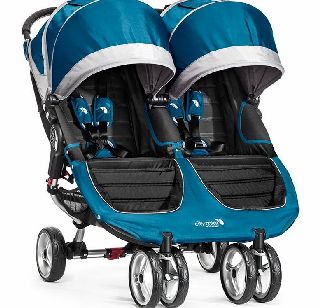 City Mini Double Pushchair Teal