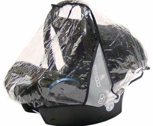 Carseat Rain Cover for Maxi Cosi Cabrio and Pebble Family Fix