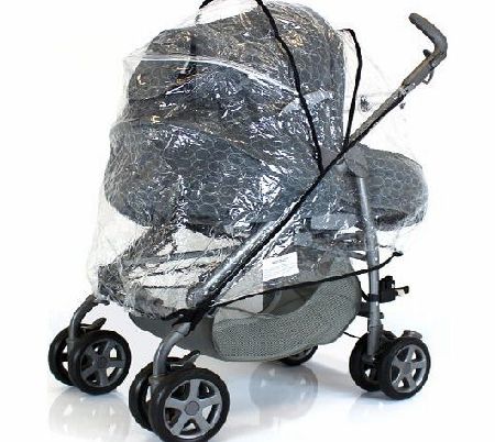 Mamas And Papas Pliko P3 Pramette Raincover (pramette amp; Stroller Compatible)