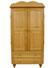 Cecilia Light Oak 2 Drawer Wardrobe