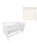 Elaine Cotbed & Chest White