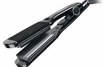 BaByliss  Pro Black Crimpin Iron Ceramic Plates with 25 Heat Settings 2.5-inch