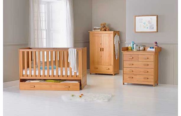 Delfina 3 Piece Nursery Set - Pine