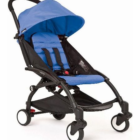 BabyZen YoYo 6m  Pushchair Blue With Black Frame