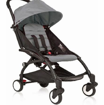 YoYo 6m+ Pushchair Grey With Black Frame