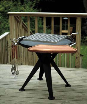 Bal-Grill BBQ - 800mm - Spun Iron