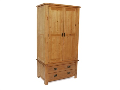 Auckland 2 Drawer Wardrobe Small Single (2