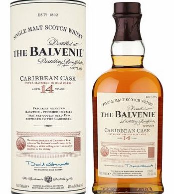 The Balvenie Caribbean Cask Speyside Single Malt