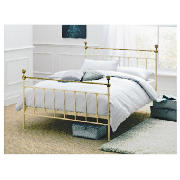 Double Bedstead, Cream With Nestledown