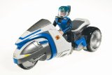 Captain Scarlet - Stallion Raid Bike and Captain Blue