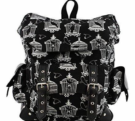 Birdcage Backpack Black