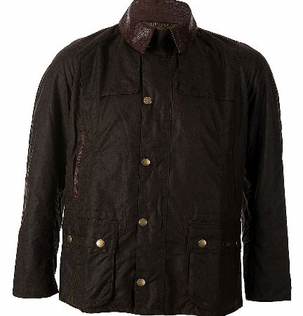 Mens Arkle Waxed Jacket Olive