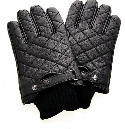 Quilted Leather Gloves