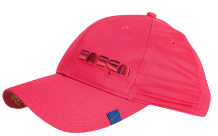 Barcelona Nike 2010-11 Barcelona Nike Core Baseball Cap (Pink)