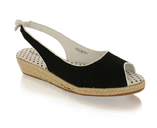 Barratts Essential Espadrille Slingback Sandal