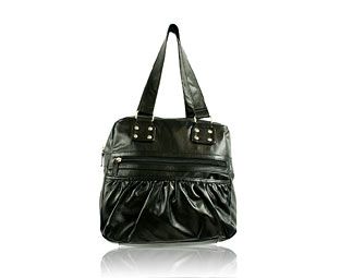 Essential Shoulder Bag With Ruched Detail