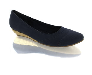 Barratts Fabulous Casual Shoe With Low Wedge Heel