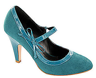 Fashionable Suede Effect Mary Jane- Sizes 1-2