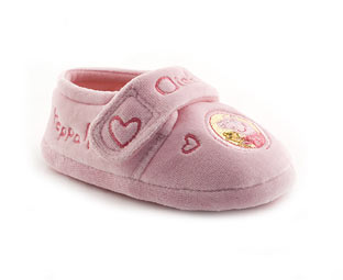 Peppa Pig Velcro Slipper- Nursery