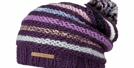 Ladies Barts Anna Beanie. Dark Violet