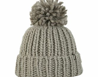 Ladies Barts Joanna Pom Beanie. Taupe