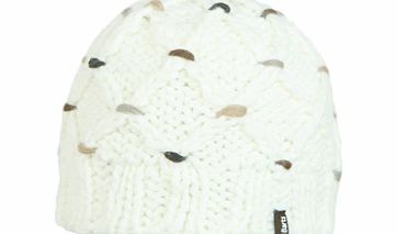 Ladies Barts Olivia Beanie. White