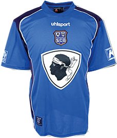 Uhlsport Bastia home 05/06