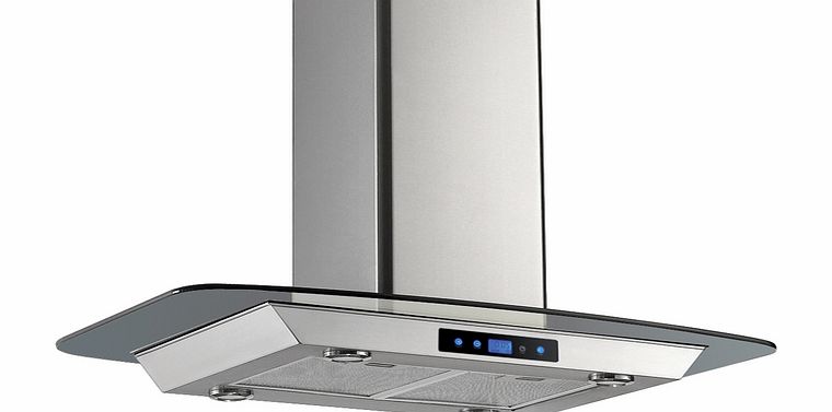 BTI9170GL-UK 90cm Island Hood in