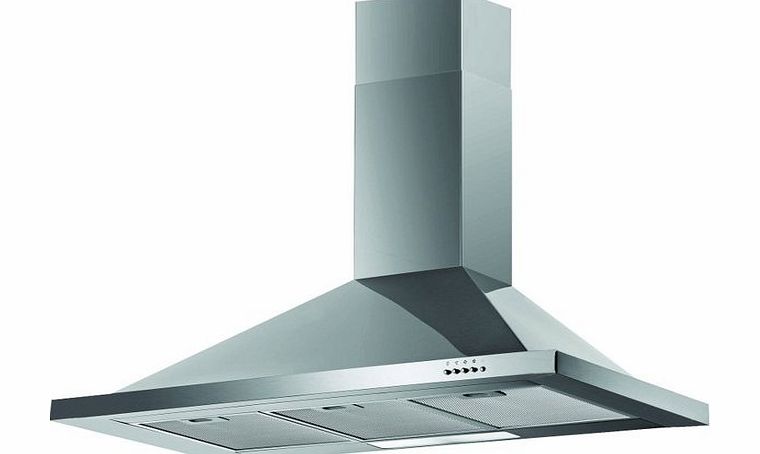 F100.2SS 100cm Chimney Hood in