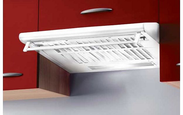 Baumatic STD62W Visor Cooker Hood - White