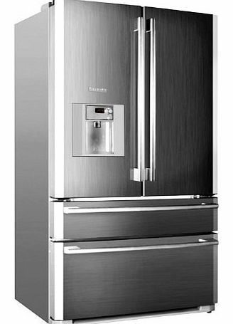 TITAN5.5 American Fridge Freezer Free Standing Stainless Steel