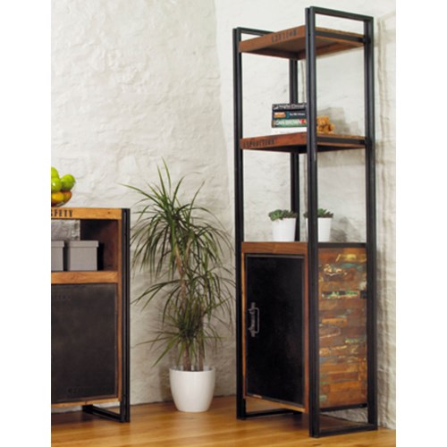 Baumhaus Urban Chic Bookcase with Cupboard