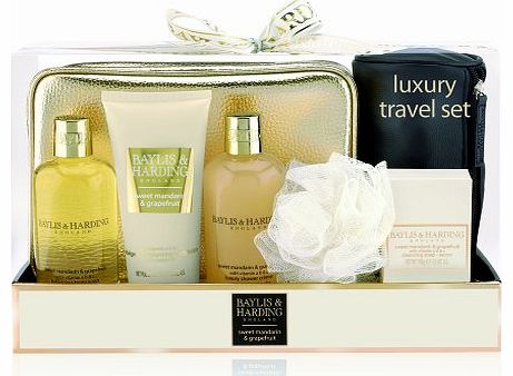 Sweet Mandarin and Grapefruit Luxury Travel Gift Set