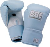 York Sparring Gloves Blue Leather 12oz