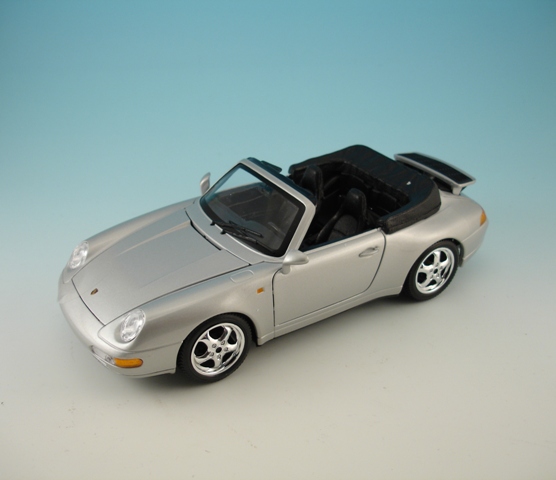 Porsche 911 Carrera Cabriolet 1994 Silver