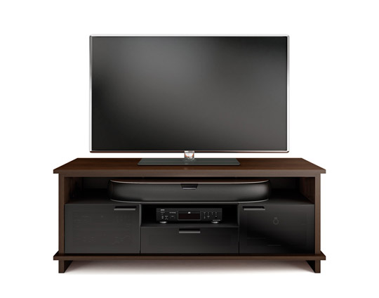 Braden 8828 Chocolate/Walnut TV Cabinet 8828CW