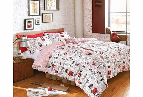 Scrapbook Duvet Cover Set - Single