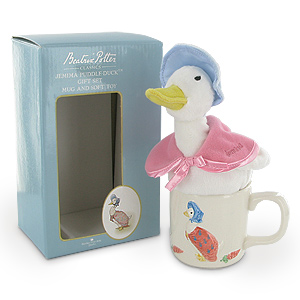 Jemima Puddle Duck Mug and Teddy