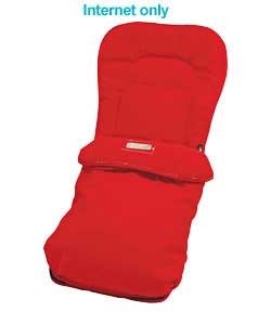 bebe car Footmuff - Chilli