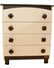 Giraffe 4 Drawer Chest DDF