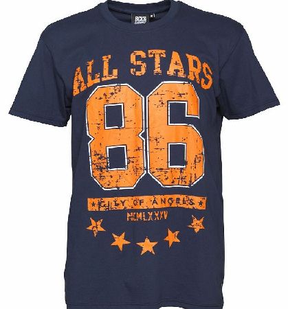 Mens All Star T-Shirt Navy