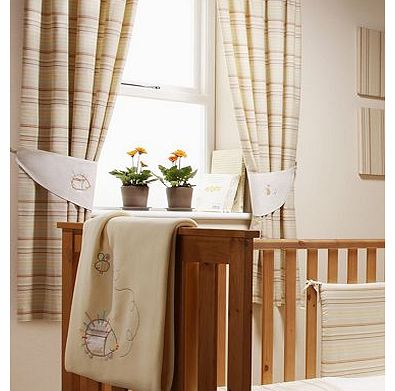 Spike & Buzz Tab Top Curtains - 117cm