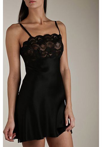 Silk Satin & Lace Chemise 1296