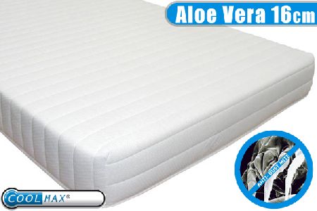 Healthy Living 16cm Aloe Vera Mattress Kingsize