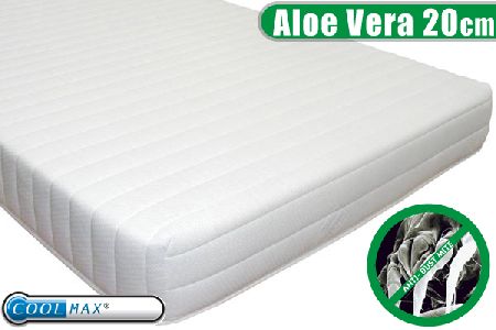 Healthy Living 20cm Aloe Vera Mattress Kingsize